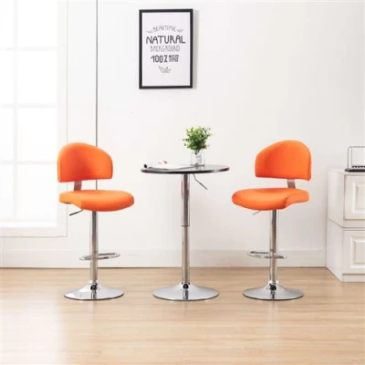 Afbeelding van vidaXL Barkruk orange