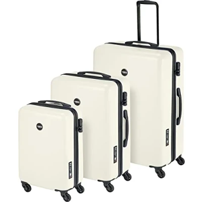 Afbeelding van Princess Traveller PT01 Kofferset Pearl White SML