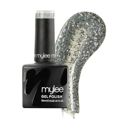 Afbeelding van Mylee Gel Nagellak 10ml [Show time] UV/LED Gellak Nail Art Manicure Pedicure, Professioneel &amp; Thuisgebruik [Bold Glitters Range] Langdurig en gemakkelijk aan te brengen
