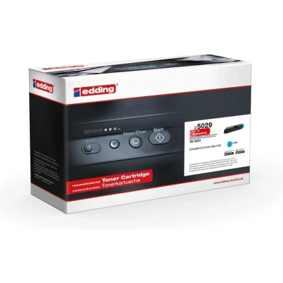 Afbeelding van Edding Toner vervangt Kyocera TK 580C Compatibel Cyaan 2800 bladzijden EDD 5029 18