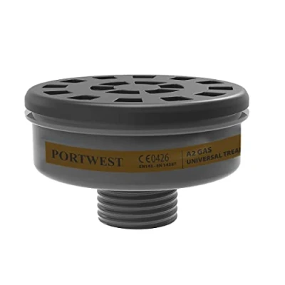 Afbeelding van Gasfilter A2 Universeel Schroefdraad P906 Portwest