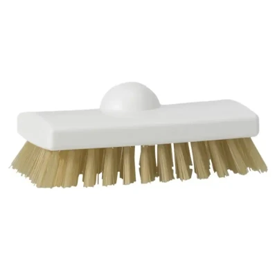 Afbeelding van Vikan Scrubbers Small Scrubber Heat resistant Peek Fiber, Hard 150x65x55mm White