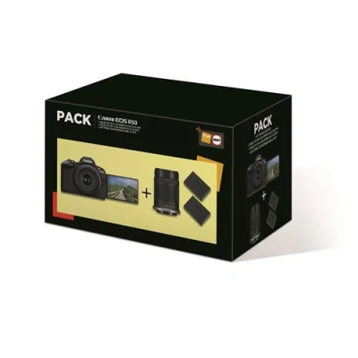 Image de Canon Eos R50 + 18 45 Is Stm 55 210 Pack