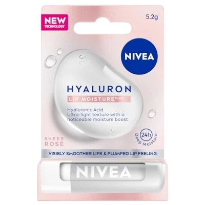 Afbeelding van Hyaluron Lip Moisture Plus hydraterende lippenbalsem Rose 5,2g