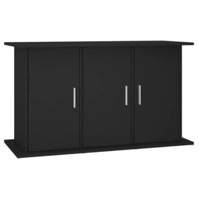 Afbeelding van Aquariumstandaard 101x41x58 cm bewerkt hout zwart