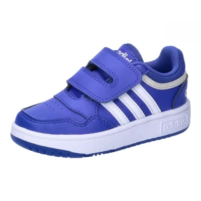 Afbeelding van adidas Hoops schoenen, uniseks kinderschoenen, koningsblauw / wolkenwit