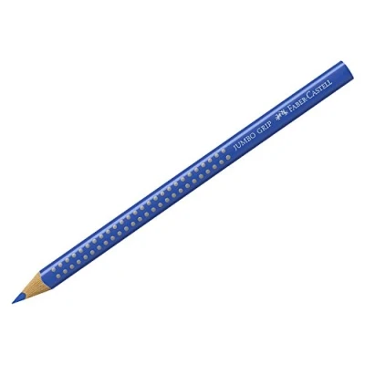 Image de Faber Castell crayons couleur JUMBO GRIP, bleu cobalt