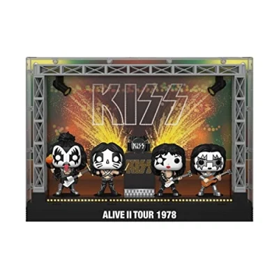 Afbeelding van Funko Kiss POP! Moments DLX 4 Pack Alive II 1978 Tour 9 cm Verzamelfiguur Multicolours