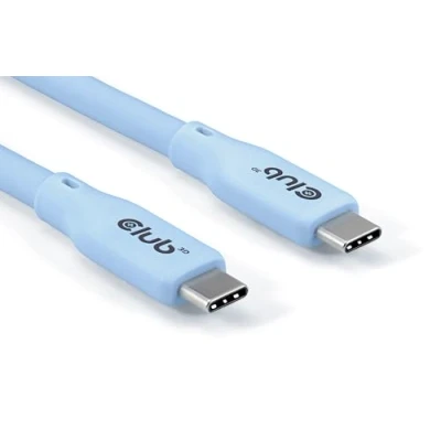 Afbeelding van CLUB3D USB C cable blue, 2 m, C, USB4 Gen 3x2