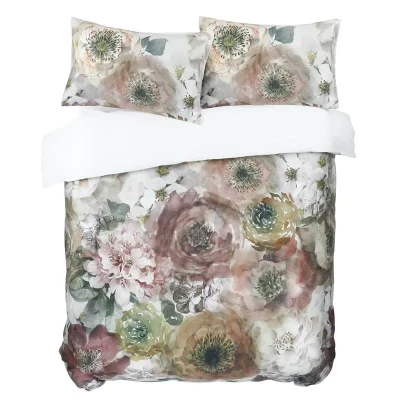Afbeelding van M.M Linen Arlette Dekbedovertrek Extra breed 260x200/220 cm Multi