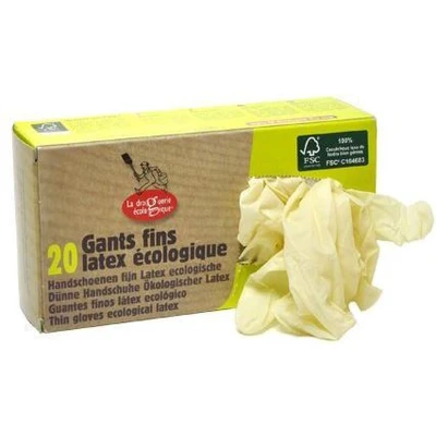 Afbeelding van La droguerie Ecologique Handschoenen Latex eenmalig gebruik