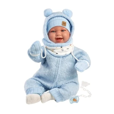 Afbeelding van Llorens soft body Babypop Talo Sonrisas zonder geluid 44 cm