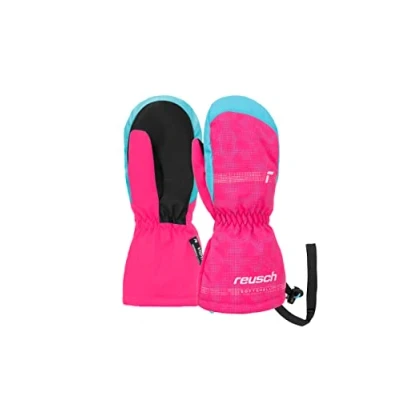 Afbeelding van Reusch ‎ Unisex Baby Membraan Waterdicht Warme Skihandschoenen Dagelijkse Sneeuw Slee Handschoenen Winterhandschoenen 3305 Knock Pink/Bachel Button, V