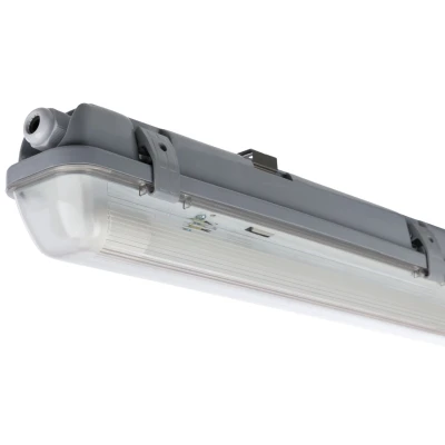 Afbeelding van Müller Licht Aquaslim Kuiplamp voor vochtige ruimte LED G13 22 W Neutraalwit Grijs