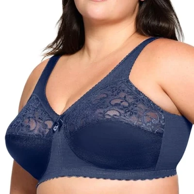 Afbeelding van Glamiorise MagicLift BH met voorsluiting voor dames, Blauw, 115G