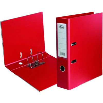 Afbeelding van Forofis ordner A4 80mm rood PVC 91061