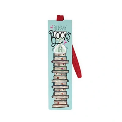 Afbeelding van Legami Bladwijzer met elastische bladwijzer, ook handig om het boek gesloten te houden, van gelamineerd gecertificeerd papier, 4,7 x 17,5 cm, boekenthema