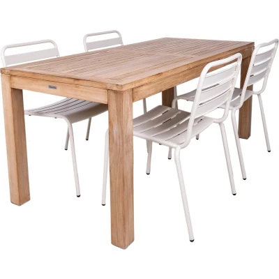Afbeelding van MaximaVida tuinset Java 180 cm ivoor