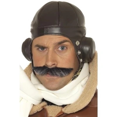 Afbeelding van SMKMI Flying Helmet, Bruin