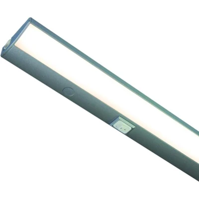 Afbeelding van LED meubelverlichting ModuLite F, aluminium, 90 cm, 3.000 K, aluminium