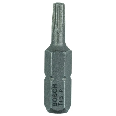 Afbeelding van Bosch torx bit 25 mm extra hard t15 (Per 3 stuks)