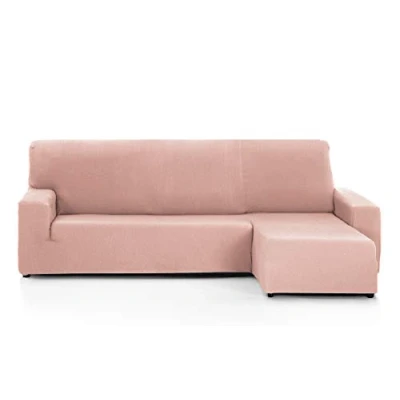 Afbeelding van Martina Home Tunez hoekbankhoes, polyester spandex katoen, zalm, brazo derecho corto (frente)