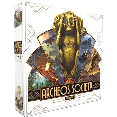 Afbeelding van Asmodee Space Cowboys Archeos Society gezelschapsspellen kaartspellen bordspellen spel voor volwassenen en kinderen vanaf 12 jaar 2 tot 6 spelers 60 minuten Franse versie