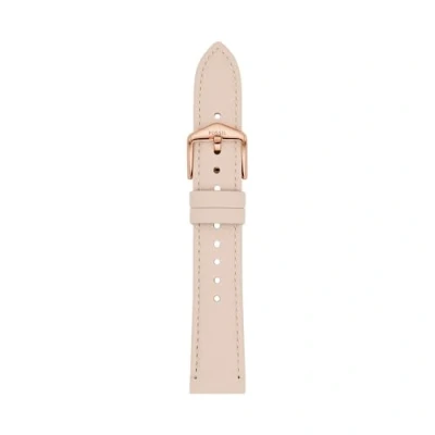 Afbeelding van Fossil dames Horlogeband van leer S181504 in de kleur Lichtroze