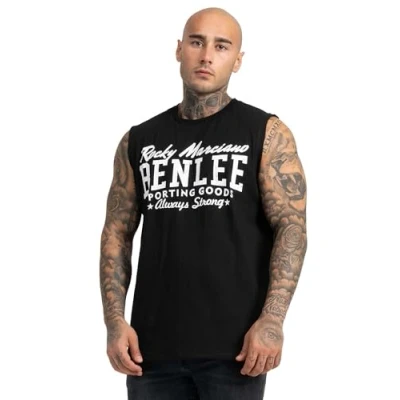 Afbeelding van BENLEE Heren mouwloos T shirt slim fit LASTARZA