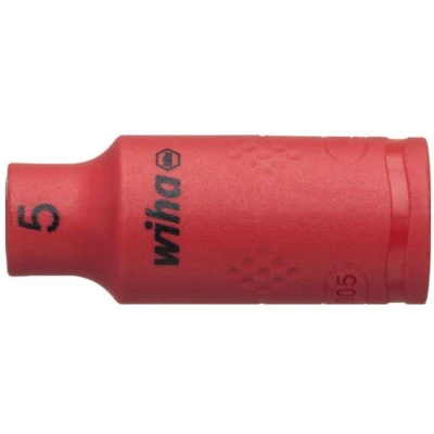 Afbeelding van WIHA 246224 dopsleutelinzet geïsoleerd buitenzeskant 5 mm x 1/4&quot; 43089