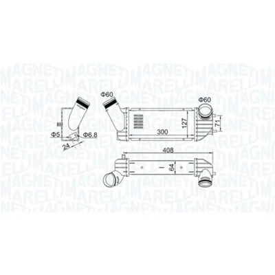 Afbeelding van MAGNETI MARELLI 351319204340 Intercooler
