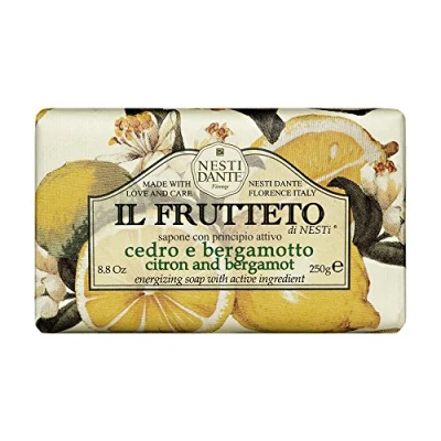 Afbeelding van Nesti Dante Il Frutteto Citron &amp; Bergamot zeep 250 gram
