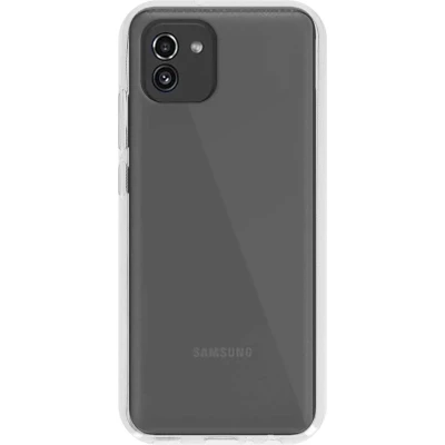 Afbeelding van iMoshion Hoesje Geschikt voor Samsung Galaxy A03 Siliconen Shockproof Case Transparant