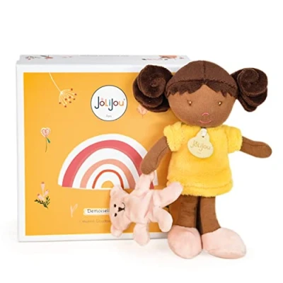 Afbeelding van Jolijou MIJN EERSTE POP lappenpoppen Miss Vanille JJ6005