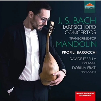 Afbeelding van Profili Barocchi, Davide Ferella, Dorina Frati Harpsichord Concertos Transcribed For Mandolin (CD)