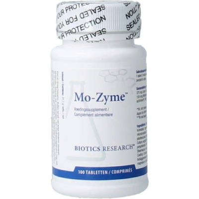 Afbeelding van Biotics Mo Zyme Tabletten 100TB
