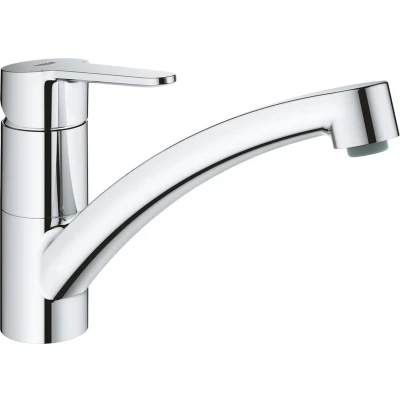 Afbeelding van GROHE Bau Keukenkraan lage uitloop chroom 31680000