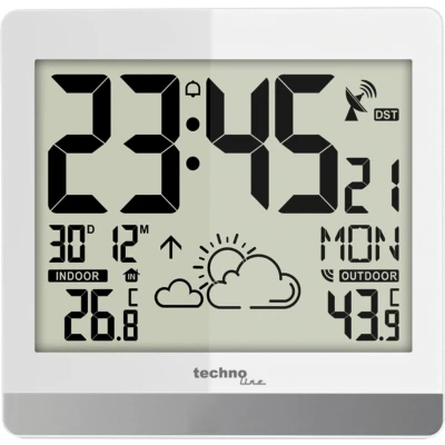 Afbeelding van WS 8119 draadloze wandklok
