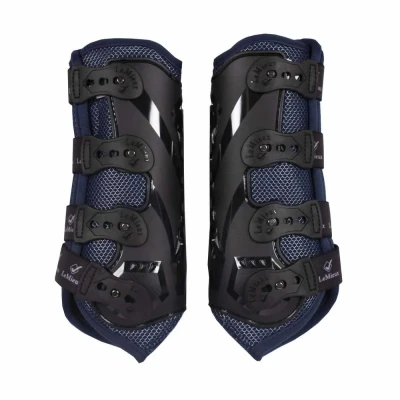 Afbeelding van LeMieux Beenbeschermers Snug Boots Ultramesh Dark Navy Achter M