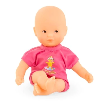 Afbeelding van Corolle Mijn eerste pop, mini bad, roze, 20 cm, vanaf 18 maanden, 9000120320