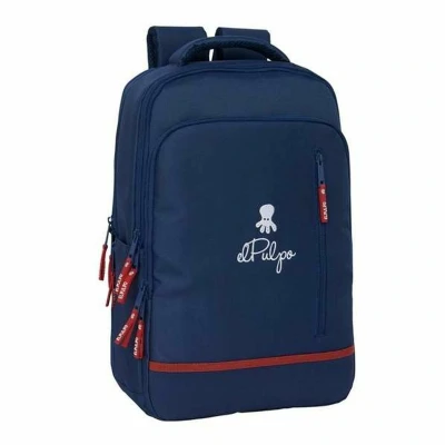 Afbeelding van Safta EL PULPO Sac à dos pour ordinateur portable 15,6&quot; avec poche tablette et connecteur USB, idéal les jeunes de différents âges, confortable polyvalent, qualité résistance, 29 x