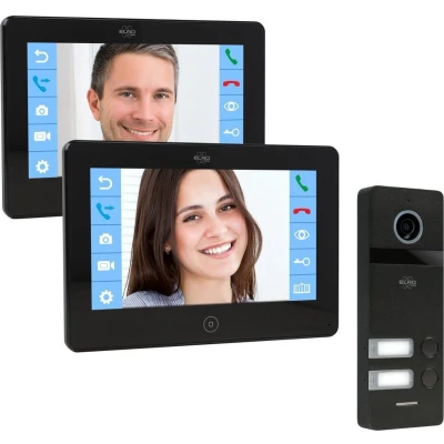 Afbeelding van Elro Pro Full HD PV40 bedrade intercom met camera voor 2 appartementen