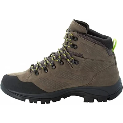 Afbeelding van Jack Wolfskin Rebellion Outdoorschoenen, Heren, Maat: 41, Brown red Leer