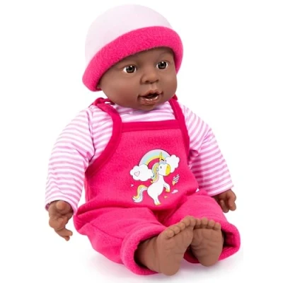 Afbeelding van Bayer Design Babypop Interactive Baby Girl 40cm