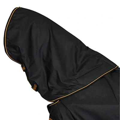 Afbeelding van Bucas Halsstuk Irish Turnout Combi Neck 300g Black/Gold L