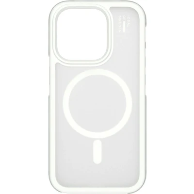 Afbeelding van Ideal of Sweden Hoesje Geschikt voor iPhone 14 Pro Max Bumper Case Magsafe Wit