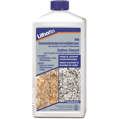 Afbeelding van Lithofin MN cementsluierverwijderaar natuursteen 1 liter