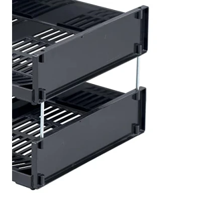 Afbeelding van Durable Brievenbakjestaafjes Optimo, Pak Van 4 Metalen Staafjes Brievenbakje
