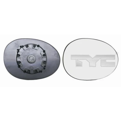 Afbeelding van TYC 305 0116 1 Spiegelglas Links CITROËN: C1 I, TOYOTA: Aygo, PEUGEOT: 107 Hatchback
