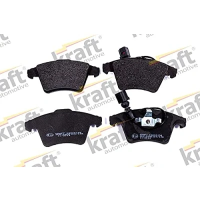 Afbeelding van KRAFT 6000194 Remblokkenset Vooras Incl. slijtage waarschuwingscontact VOLKSWAGEN: Transporter 5, 5